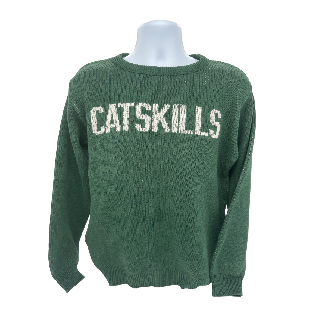 Green Catskills Cotton Sweater